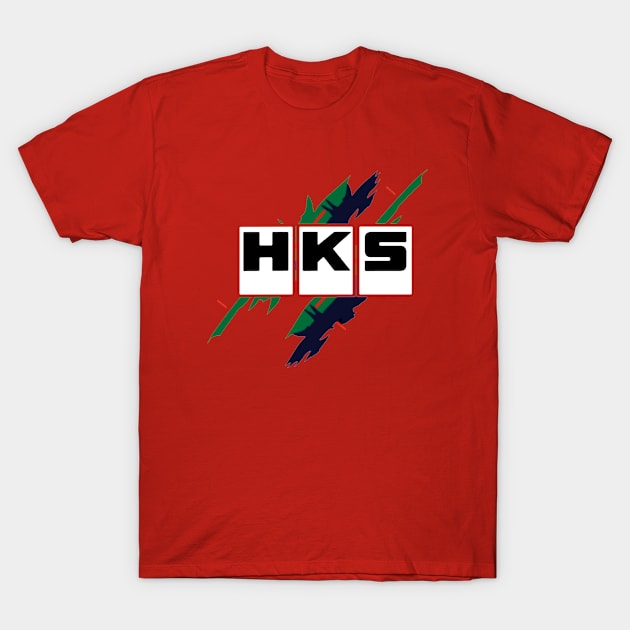 HKS logo T-Shirt by hanifshaga